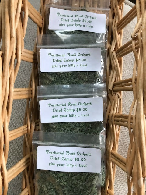 Dried catnip -- 1/3 oz. bag