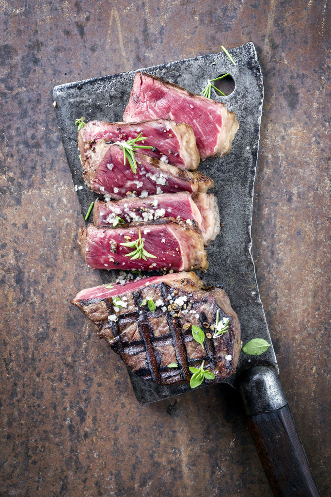 Nourished With Nature, Beef Top Sirloin Steak, 2/pack