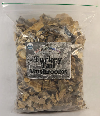 Dried Turkey Tail Mushrooms