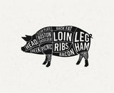 Nourished With Nature, Smoked Ham Hocks, 2/pk