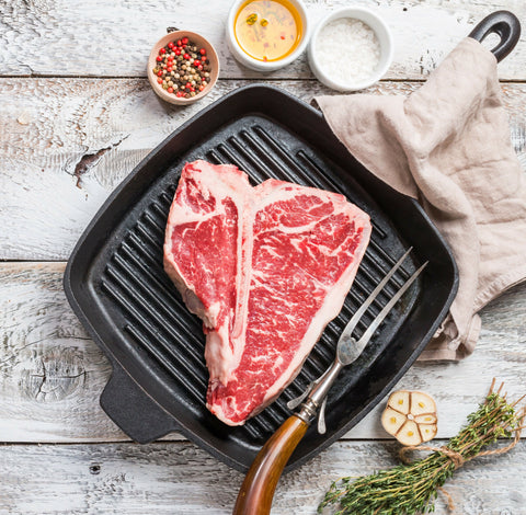 Nourished With Nature, Porterhouse Steak, 2/pack