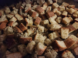Gluten free seasoned croutons