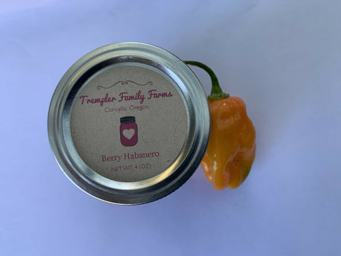 Berry Habanero Jam, 4oz