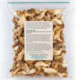 Dried Oyster Mushrooms - certified organic - 1/2 Pound