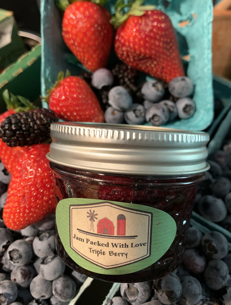 Triple Berry Jam, 4oz