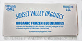 Certified Organic Frozen Blueberries