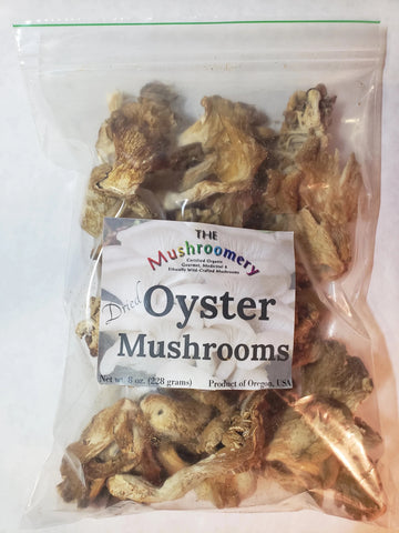 Dried Oyster Mushrooms - Certified Organic