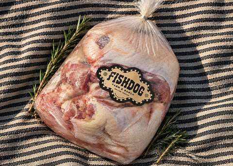 FishDog Farm, Pasture-Raised Freedom Ranger Chicken Stock Bag (~4 lbs.)