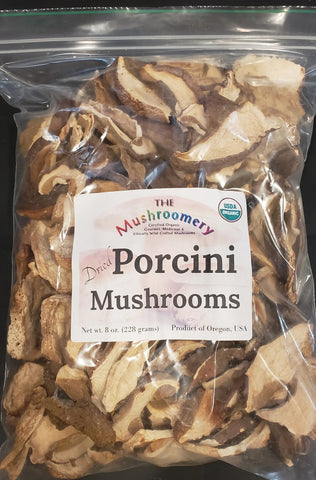 Dried Porcini Mushrooms