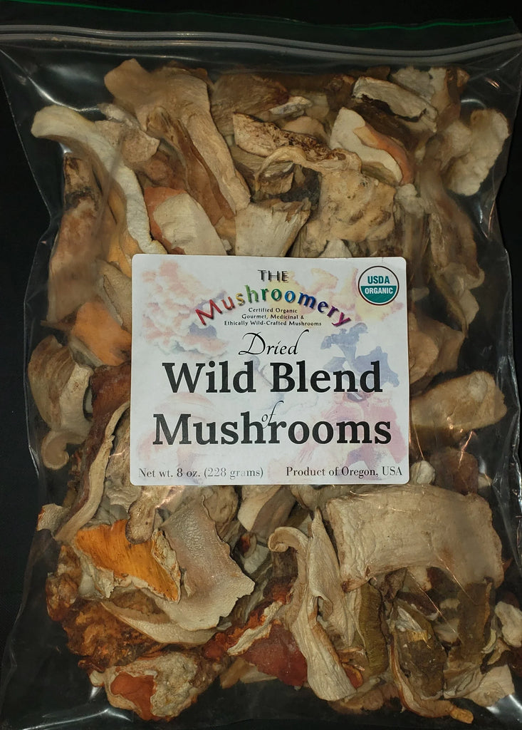 Dried Wild Mushroom Blend - Certified Organic