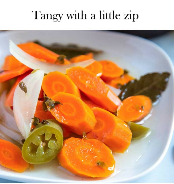 Mexican Style Carrots no sugar 16oz or 32oz