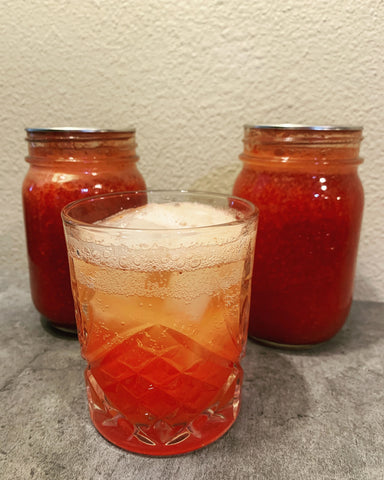 Strawberry Lemonade Concentrate, 16 oz