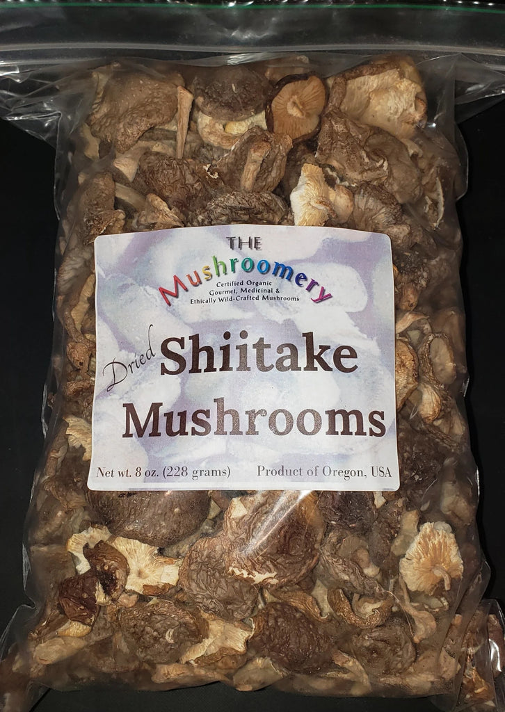 Dried Shiitake Mushrooms - Certified Organic