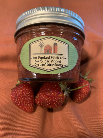 No Sugar Added Strawberry Jam, 4oz