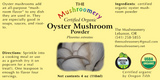 Oyster Mushroom Powder - 4 oz