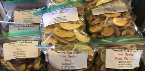 Dried pears -- 8 oz. bag