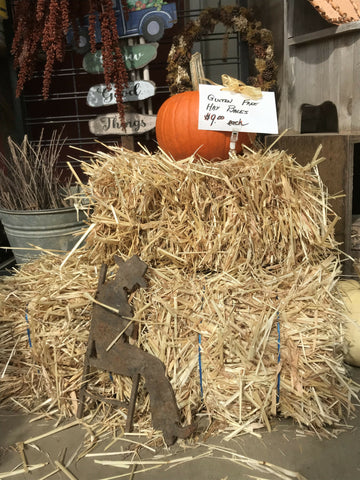 Mini Straw bale ~ Wheat Free!