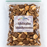 Dried Shiitake Mushrooms - Certified Organic - 1/2 Pound