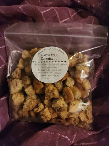Gluten free seasoned croutons