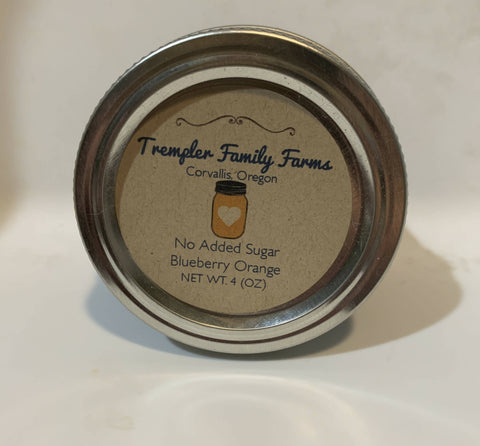 No Sugar Added Blueberry Orange Jam, 4 oz.