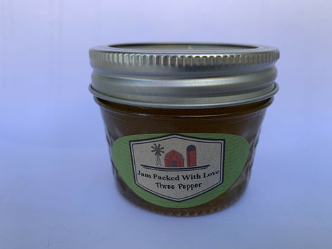 Three Pepper Jelly, 4 oz