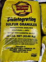 Sulfur Granules   50 lb