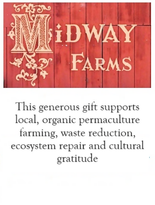 $25 Gift Certificate to spend at Fill Your Pantry or at Midway Farms