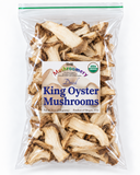 Dried King Oyster Mushrooms - certified organic - 1/2 Pound